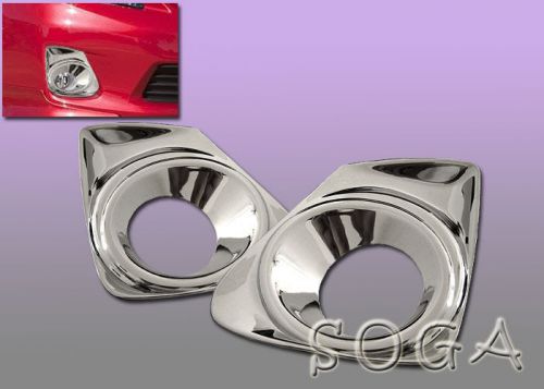 2011 2012 toyota corolla chrome fog lights covers new us seller