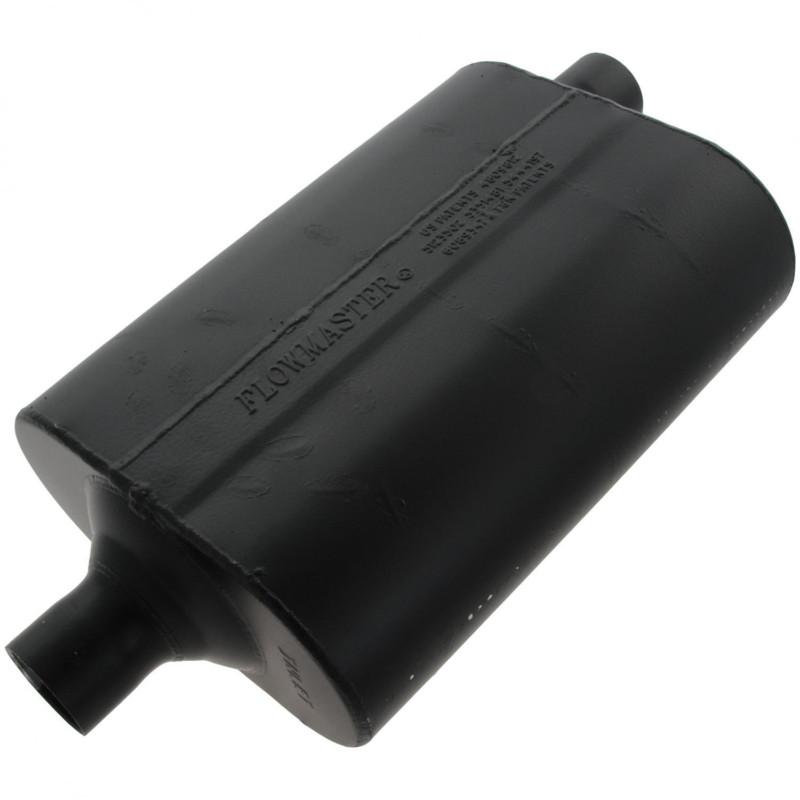 Flowmaster 60 delta flow muffler - 2.00 center in / 2.00 offset out - moderate