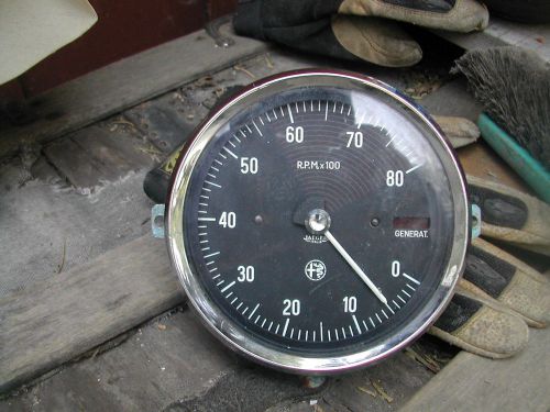 Alfa romeo spider 71 74 used jaeger tachometer oe