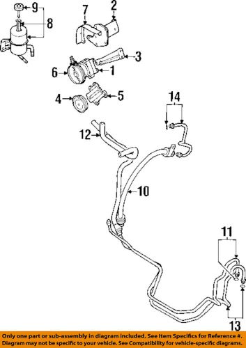 Mitsubishi oem pump hoses-steering-power steering pump mount bracket mr448179