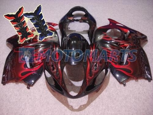 Free tank pad! inj fairing kit for suzuki gsxr 1300 hayabusa 99 00 01 02-07 ead