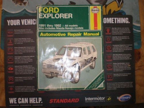 91 92 ford explorer repair service manual 4wd mazda navajo