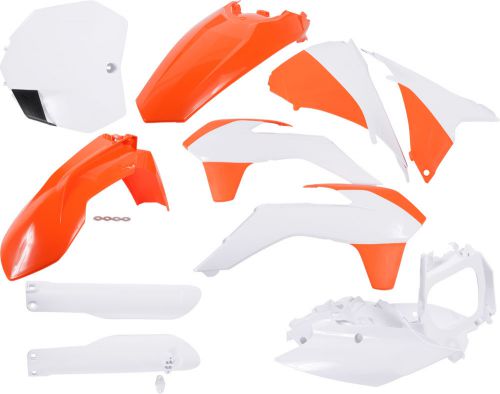 Acerbis full plastic kit ktm fits: ktm 250 sx,250 sx-f,250 xc,300 xc,450 sx-f,25