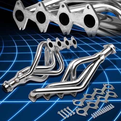 Fit ford mustang 05-09 4.6l v8 stainless steel long tube header manifold exhaust