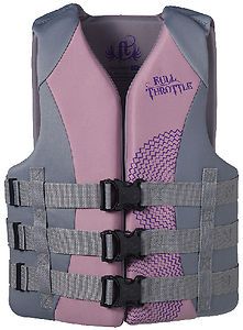 Kent 142000-600-030-14 pfd adult rapid-dry purple s/m