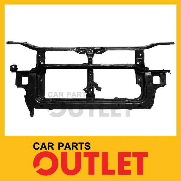 04 05 mitsubshi lancer radiator core support ralliart sedan wagon assembly new