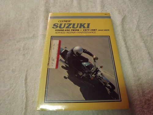 Suzuki (clymer) gs400-450 twins 77-87 service manual