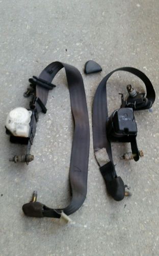 Nissan 240sx s14 black front manual seat belts