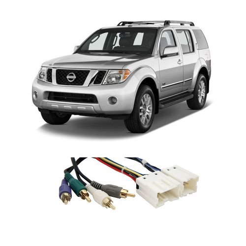 Fits nissan pathfinder 95-12 (premium) factory to aftermarket radio harness