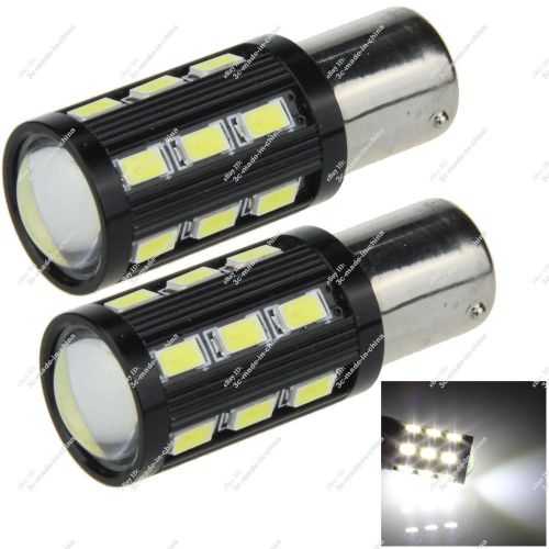 2x 1156 ba15s 18 5630 smd +1 cob led turn signal light reverse lamp car zd069