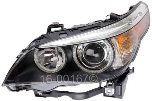 New genuine oem hella left side xenon headlight assembly fits bmw e60 5 series