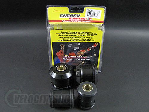 Energy suspension front control arm bushings black acura rsx 02-04 / 01-05 civic
