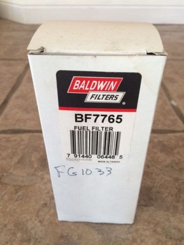 Bf7765 baldwin in-line fuel filter ff5700 ff5661 61633409 pfb65376 pf5376 gf337