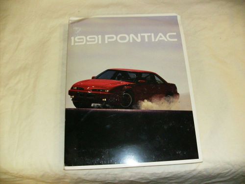 1991 pontiac press kit