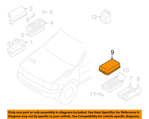 Infiniti nissan oem 99-00 qx4 electrical-relay cover 243822w620