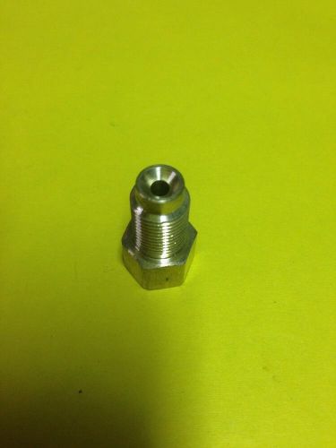 3/16&#034;-10mm x 1.0 inverted metric bubble flare adapter-1 pc