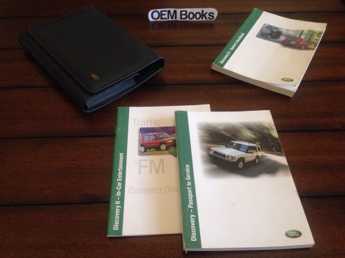 2002 land rover discovery owners manual...complete w/**free shipping**