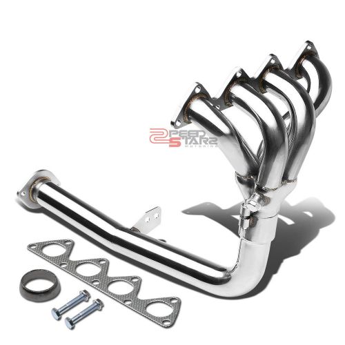 For 1990-1991 integra 4-1 b18a1 rs/gs/ls na dohc stainless chrome exhaust header