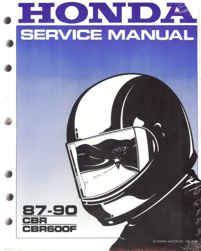 1987 to 1990 honda cbr600f3 hurricane motorcycle service manual -new-cbr 600 f3