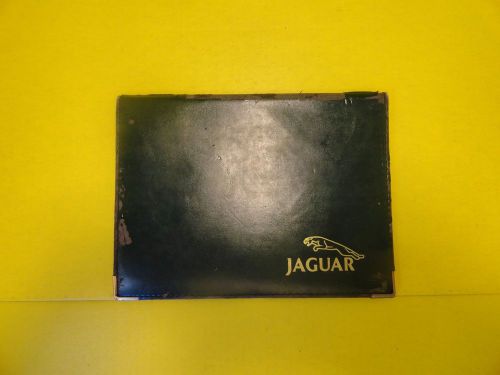 Original jaguar binder leather wallet green wallet owners manual wallet #mr8