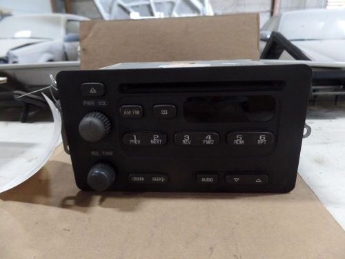 03 04 chevrolet cavalier a/v am fm cd player radio stereo