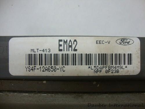 99 00 01 02 03 ford escort zx2 ecu 2.0l automatic coupe ys4f-12a650-yc