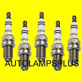 Volvo 850 s60 s70 v70 bosch oem spark plugs set of 5 8642660 new