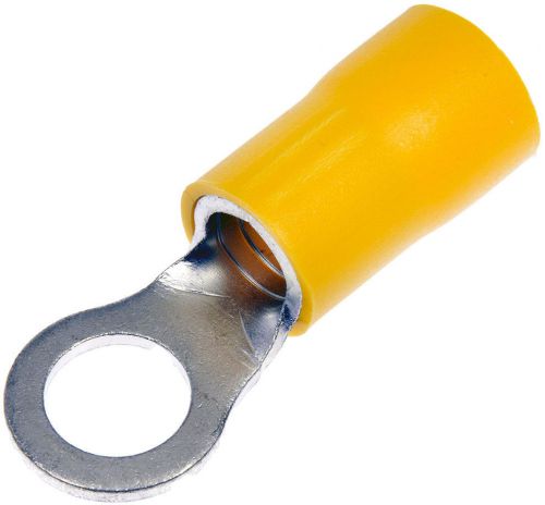 4 gauge ring terminal 3/8 yellow - dorman# 86461