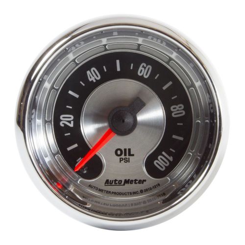 Auto meter 1219 american muscle; oil pressure gauge