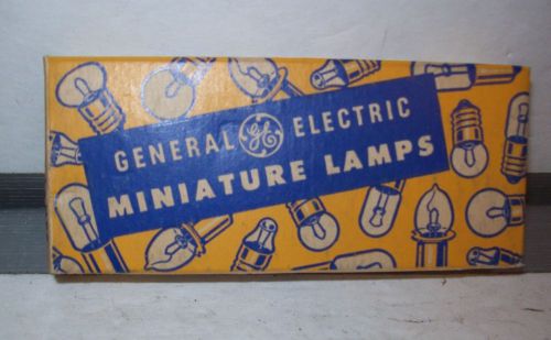 Ge general electric miniature lamps #53 12 volt from lionel service station nos