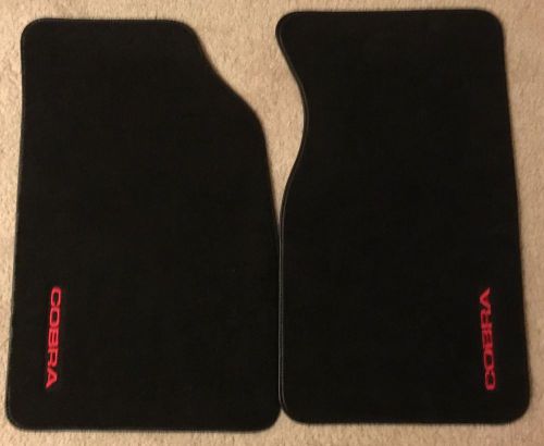 1993 ford mustang cobra original floor mats.  93 svt cobra carpet.