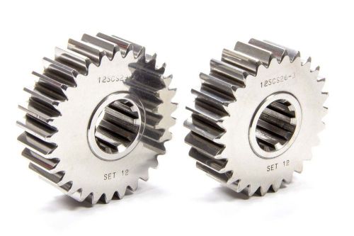 Scs gears set 12 10 spline sportsman quick change gear set p/n 1012