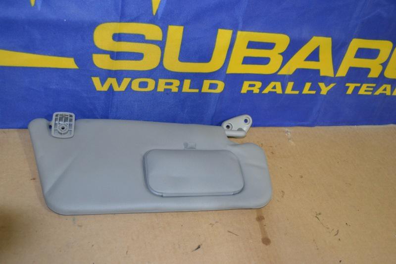 02 03 04 subaru impreza wrx rh sun visor sunvisor shade oem used