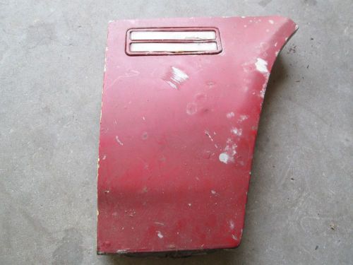 Vintage original 78-81 chevrolet camaro left front lower fender extension z28