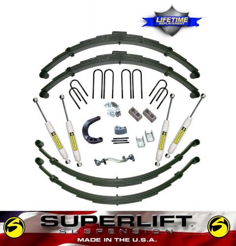 1973-1987 chevrolet gmc 2500 3/4 ton suburban 12&#034; superlift suspension lift kit