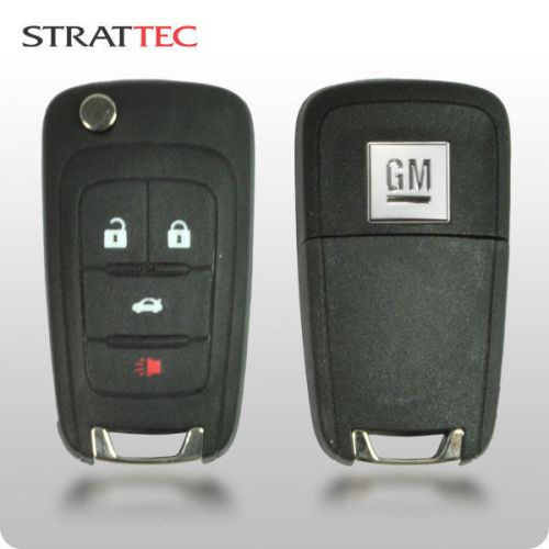 Gm 4 button flip out remote key