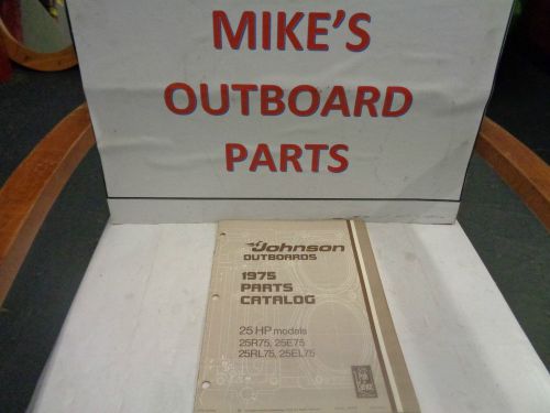 1975 johnson outboard 25hp parts catalog  @@@check this out@@@
