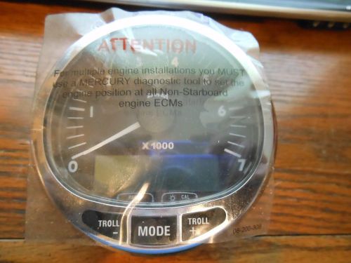 Mercury smartcraft 3 1/2&#034; tachometer 79-889222 a11