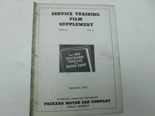 1936 packard service training film supplement 1937 12 and super 8 vol 1 film 3