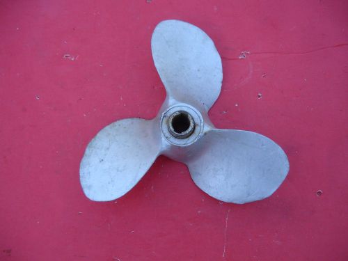 Vintage aluminum 9 1/8&#034; boat propeller nautical maritime decor