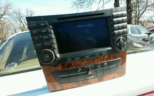 2004 2005 2006 mercedes benz e320 navigation and cd player