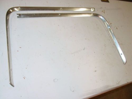 1962 63 64 chevrolet impala ss hardtop rear window interior garnish moulding