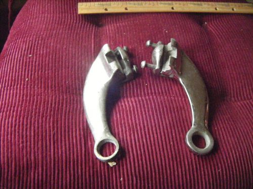 1930&#034;-1940&#039;s pair fog light brackets   ford  gm  mopar  others