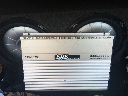 Dhd 1000watt amp