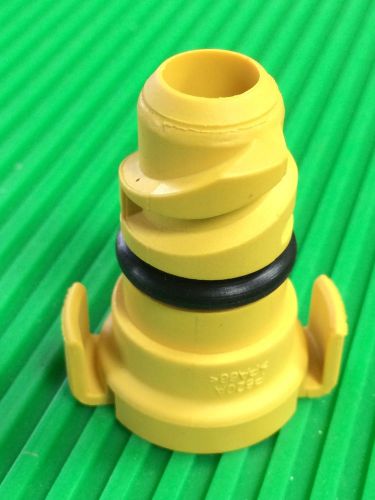 Ford 6.7l oil drain plug &#039;11-on f250 f350 yellow plastic drain cam plug w/gasket