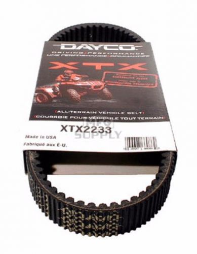 New extreme targue atv/utv drive belt dayco xtx2233 yamaha grizzly rhino yfm yxr