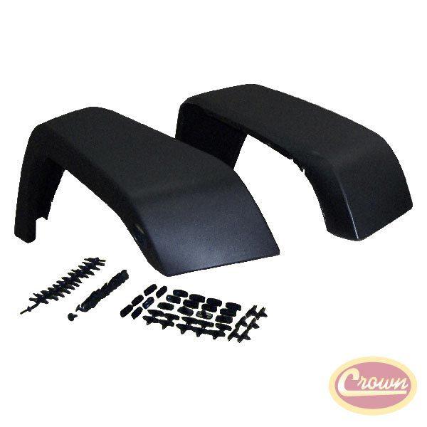 Fender flare kit (front - black) - crown# 5kfkfr