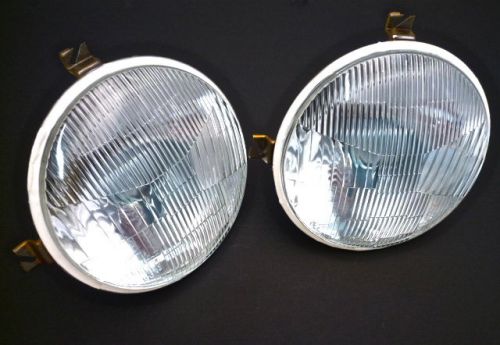 Alfa romeo giulia sedan 1967-74 + 1750 berlina outer headlight set h4 carello nw