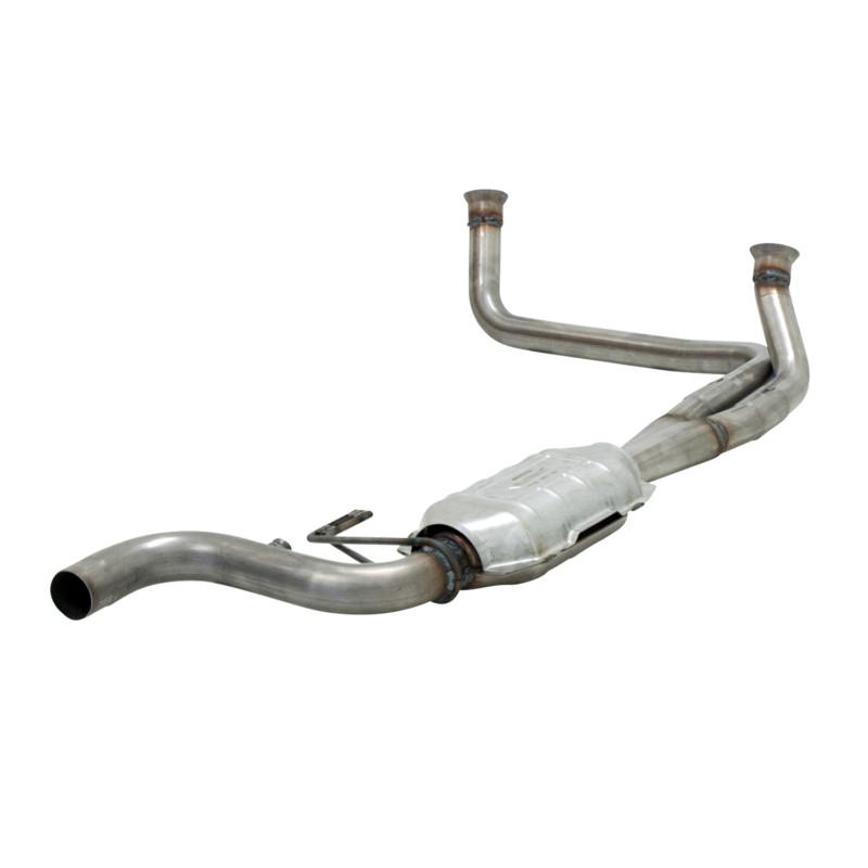 Flowmaster catalytic converter - direct fit - 2.00 in. inlet 2.25 in. outlet -