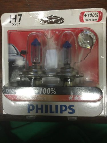 H7 philips x-treme vision 2-pack headlight bulbs